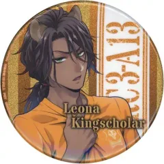 【中古】バッジ・ピンズ レオナ・キングスカラー グリッター缶バッジ～飛行術～vol.1 「ディズニー ツイステッドワンダーランド」 ナムコ限定