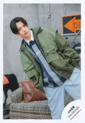 【中古】生写真(STARTO) 少年忍者/織山尚大/膝上/プロフィール写真撮影オフショット2025 第2弾/公式生写真