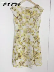 ◇ QUEENS COURT クイーンズコート 総柄 バックジップ ノースリーブ ミニ ワンピース サイズ2 マルチ レディース 【中古】 【1002801071875】のサムネイル