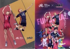 【中古】クリアファイル 『劇場版ハイキュー!! ゴミ捨て場の決戦』コラボ A4クリアファイル2枚セット 「買取大吉 バレーボールネーションズリーグ2024 福岡大会」