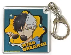 【中古】キーホルダー 桜遥 アクリルストローチャーム 「WIND BREAKER×カラオケの鉄人」 80’s ノスタルジックセット特典