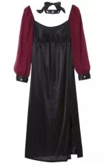 [Used] Clothing (Character) Sailor Moon Cosplay Dress, Black Lady, Black x Wine Red, Free Size, "Pretty Guardian Sailor Moon x PEACH JOHN"