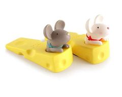 新品 ドアストッパー ドア止め 弾性ある ゴム製 可愛い 柴犬 扉 インテリア 耐震ストッパー 転倒防止 ドアホルダー 玄関 鼠形 猫形 室内に適用 HP0101 (ホワイト ネズミ)