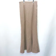 ◇ Alma Design アルマデザイン ロング丈 フレア スカート サイズM ブラウン レディース E  【1407180055155】