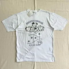 90s　vintage　dead stock　OLD DISNEY　101匹わんちゃん　ダルメシアン犬　プリント　白Tシャツ