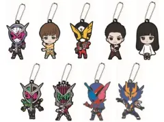 【中古】キーホルダー・マスコット(キャラクター) 全9種セット 「仮面ライダー平成ジェネレーションズFOREVER カプセルラバーマスコット」