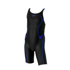 speedo スピード FLEX SX JR OP KNEE ロイヤルBL 120サイズ SCG12301F RB | スポーツ 運動 スポーツ用品 服 衣類 衣料品 ジュニア キッズ ガールズ 競泳 水泳 水着 伸縮性 はっ水性 フィット サポート レッグ丈