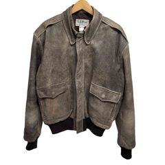 엘 엘빈 LLBean 80S USA제 FLYING TIGER JACKET 플라잉 타이거 재킷 가죽 A-2 Thinsulate 맨즈 US:42