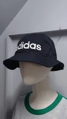 adidas ロゴ刺繍 コットンツイル ベルハット ブラック ONE SIZE 帽子