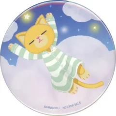 【中古】バッジ・ビンズ ロージー(来栖翔) PRINCE CAT缶バッジ パジャマver. 「うたの☆プリンスさまっ♪ MINI PRINCE CAT＆ぷちPRINCE CAT コスチューム発売記念フェア」 ステッカーくじ B賞