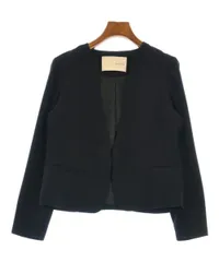 qualite ノーカラージャケット レディース 【古着】【中古】【送料無料】