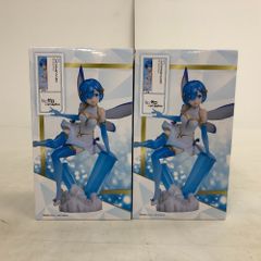 02w14060 Re:ゼロから始める異世界生活 レム ジュエルプリンセス 2個セット プライズフィギュア ※未開封品【中古品】