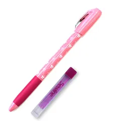 【新着商品】・ 替芯 シャープペンシル セット 0.9mm 布用 ピンク ソーライン 消しゴム 付き Sewline FAB50041