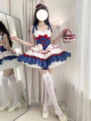 2025年新作 白雪姫カラー♪♪ロリータミニワンピース お出かけ女子会イベントにおすすめ