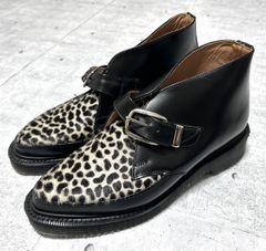 未使用箱付き SHAREEF レオパードレザースリッポン ラバーソール ハラコ d125-32-0015_1.jpg