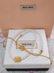 2025年最新】MIU MIU レディース ネックレスの人気アイテム