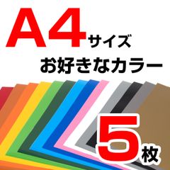 A4サイズ 5枚 屋外耐候4年 塩ビ カラー マーキング シート カッティング フィルム ステッカー 光沢 シート屋.jp
