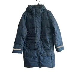 Z1531 FILA GOLF  フィラゴルフ ロングダウンコート ネイビー レディース 3Lサイズ