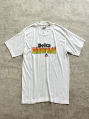 80's Touch of gold "Delta Hawaii" T-shirt made in U.S.A.