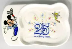 【中古】皿・茶碗(キャラクター) ミッキー スーベニアプレート 「東京ディズニーリゾート25thアニバーサリー」 東京ディズニーリゾート限定