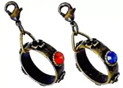 【中古】キーホルダー・マスコット(キャラクター) ハウルの指輪とソフィーの指輪 ペアチャームコレクション 「ハウルの動く城」