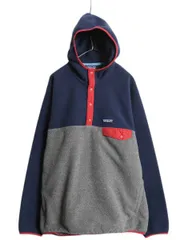 【お得なクーポン配布中!】 パタゴニア シンチラ スナップ T フーディ メンズ XL / 14年製 PATAGONIA フリース パーカー プルオーバー ジャケット ジャンパー ツートン