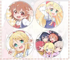 も*ち様 私に天使が舞い降りた！ ひなた アクスタ ぬいぐるみ 缶バッジ 私に天使が舞い降りた くじ引き堂 星野ひなた ミニ 缶バッジの