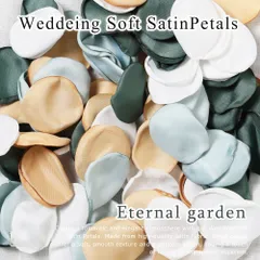 【エターナルガーデン】サテン フラワーシャワー ミックス 結婚式 造花 シルク 造花 サテンシャワー チャペル挙式 撮影小物 ブライダル ウェディングドレス 写真 ハンドメイド オリジナル ガーデン オリーブ ゴールド