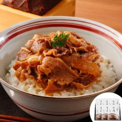 0320077  恵比寿 「なすび亭 吉岡英尋監修」こっくり旨みの牛丼のもと6食
