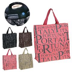 プリント手提げバッグ 1563 [PORTA FORTUNA ポルタフォルトゥーナ]軽い かわいい 便利
