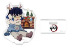 【中古】アクリルスタンド・アクリルパネル 嘴平伊之助 「鬼滅の刃×ufotable Cafe/マチ★アソビCAFE クリスマス2023イベント ランダムアクリルスタンドA」