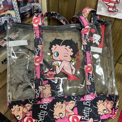 昭和50年代物『ベティちゃん』ヴィンテージBetty Boopエナメルバッグ ♥︎希少ヴィンテージ♥︎Betty ベティーちゃん ボストンバッグ Y2K