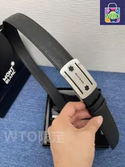 【今日特価】Montblanc モンブラン メンズ レザーベルト