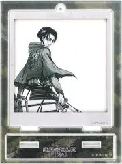 【中古】小物(キャラクター) リヴァイ スナップショットスタンド 「進撃の巨人展 FINAL」