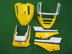 GPZ900R カウルセット 白/黄 55028-1071 カワサキ 純正 中古 バイク 部品 自家塗装 ZX900A 修復素材やイメージチェンジに oKのサムネイル