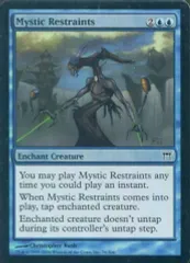 【中古】マジックザギャザリング 76/306[C]：【CHK】【FOIL】Mystic Restraints/秘教の抑制
