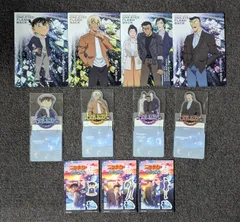 セブンイレブン限定　名探偵コナン　隻眼の残像　コースター　クリアファイル　ステッカー　11点セット