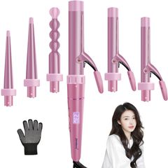 ★なおりん/未使用★ カールヘアアイロン 6種類のアタッチメント付き ☆なおりん様専用/未使用☆ カールヘアアイロン 6種類の