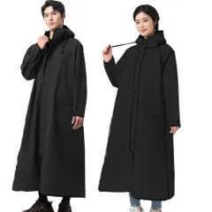 [Formemory] レインコート バイク 自転車 大きいサイズ レインウェア レインポンチョ ロング ポンチョ 男女兼用 リュック対応 通勤通学 カッパ 雨合羽 防水防風 雨具 梅雨対策 豪雨対応 軽量