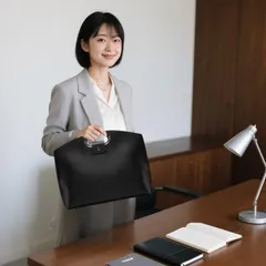 【在庫処分】無地 大容量 就活 PUレザー 出張 A4 レディース 手提げ メンズ リクルートバッグ 撥水 横型 トートバッグ OL 2点セット 通勤 ビジネスバッグ おしゃれ [raisme]