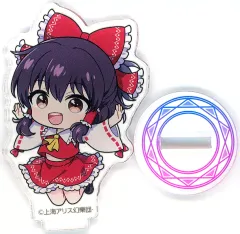 【中古】アクリルスタンド・アクリルパネル 博麗霊夢 「東方Project アクリルスタンド」 ダイソー・Seria限定