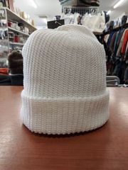 ニット帽　新品　ホワイト