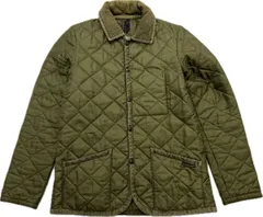 LAVENHAM ☆ ラベンハム キルティングジャケット オリーブ グリーン 36 XS相当 メンズ 秋冬 紳士 ビジネス お出かけ 大人カジュアル■S3760