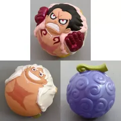 【中古】フィギュア 全3種セット 「ワンピース」 バウンドボールフィギュア-SP-