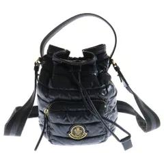 モンクレール　ショルダーバッグ ハンドバッグ　黒　2WAY　MONCLER MONCLER モンクレール レディースショルダーバッグ 5L00009