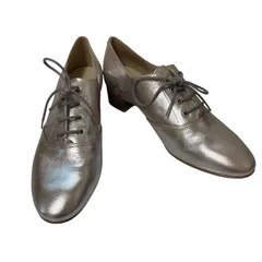 Z1511REGAL リーガル レザーレースアップシューズ 革靴 シルバー サイズ23.0cm