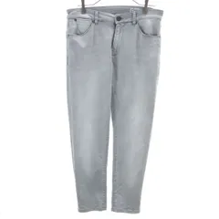 PT TORINO ピーティートリノ テーパードデニムパンツ W30 グレー ジーンズ ストレッチ メンズ 古着