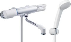 LIXIL(リクシル) INAX 浴室用 サーモスタット付シャワーバス水栓 エコフルシャワー 樹脂ヘッド 抗菌ハンドル RBF-811