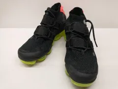 NIKE ナイキ エア ヴェイパーマックス フライニット ユーティリティ AH6834-007 ランニングシューズ ブラック イエロー 27.5cm