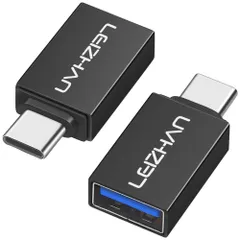 【数量限定】耐久性 OTG対応 直角デザインMacBook/iPad Cオス-USBメス) Pro/Sony Xperia 金属ケース【2個セット】(Type XZ/XZ2/Samsung 変換アダプタ USB-C & USB3.0 USB to 3.0 最大